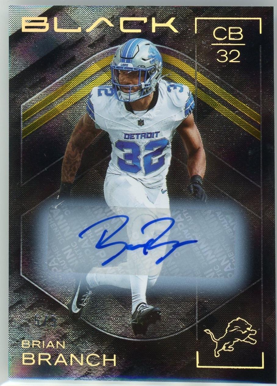 Brian Branch [Gold Autograph] #85