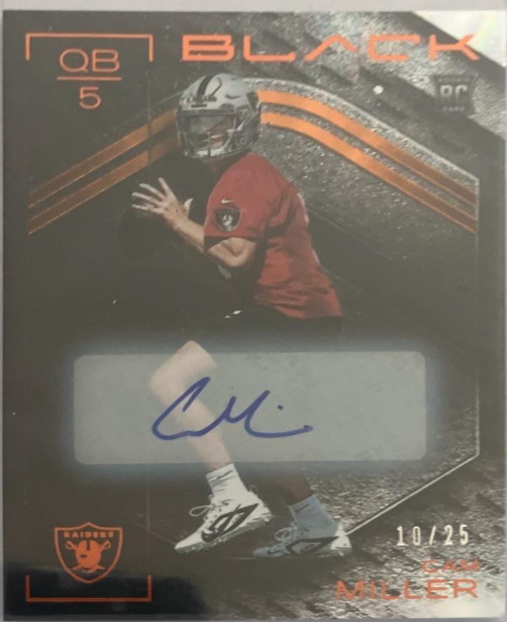 Cam Miller [Citrine Rookie Autograph] #193