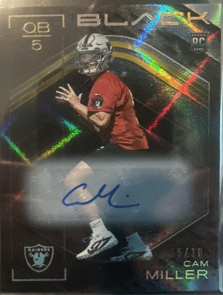 Cam Miller [Gold Rookie Autograph] #193