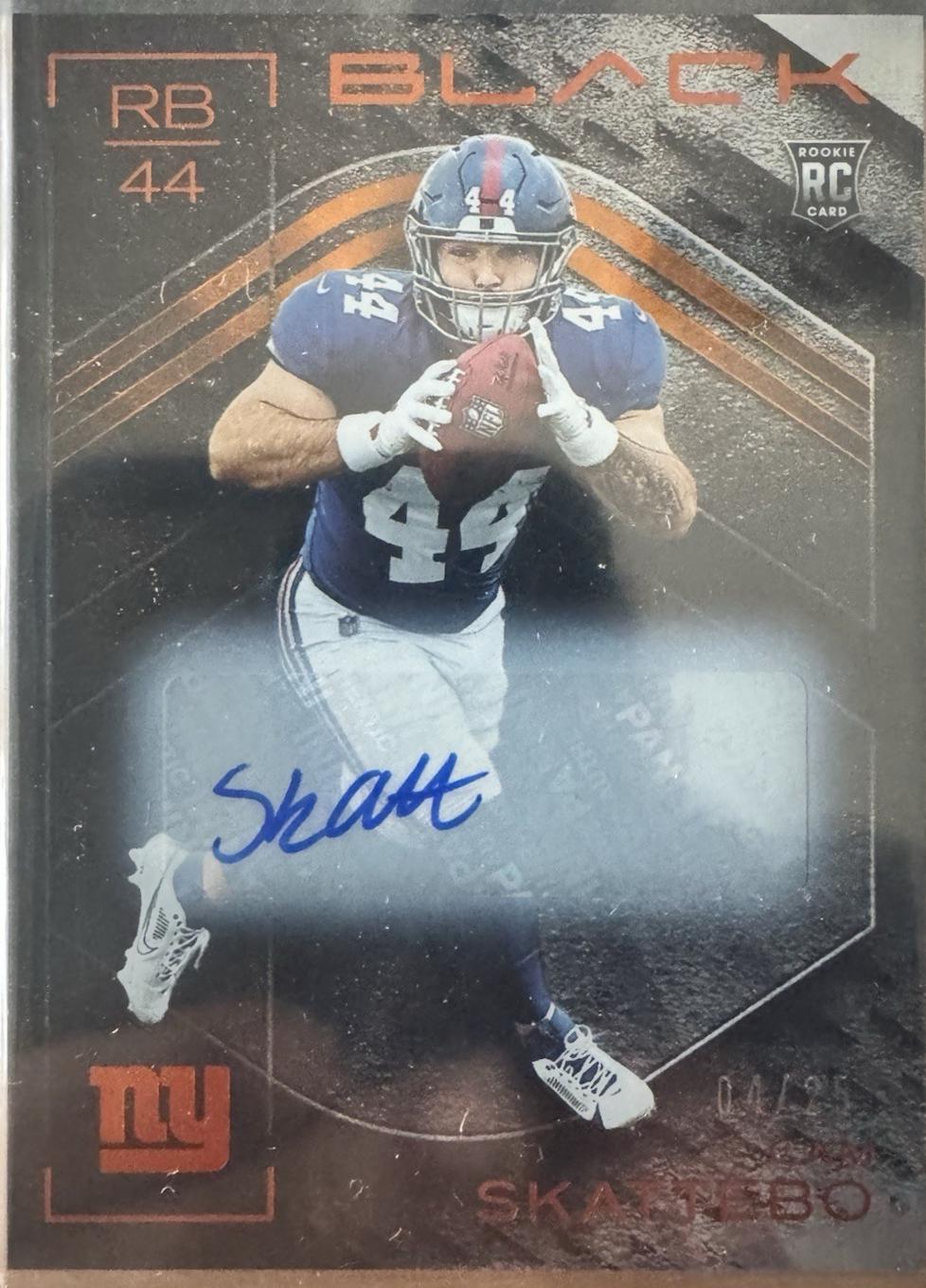 Cam Skattebo [Citrine Rookie Autograph] #188