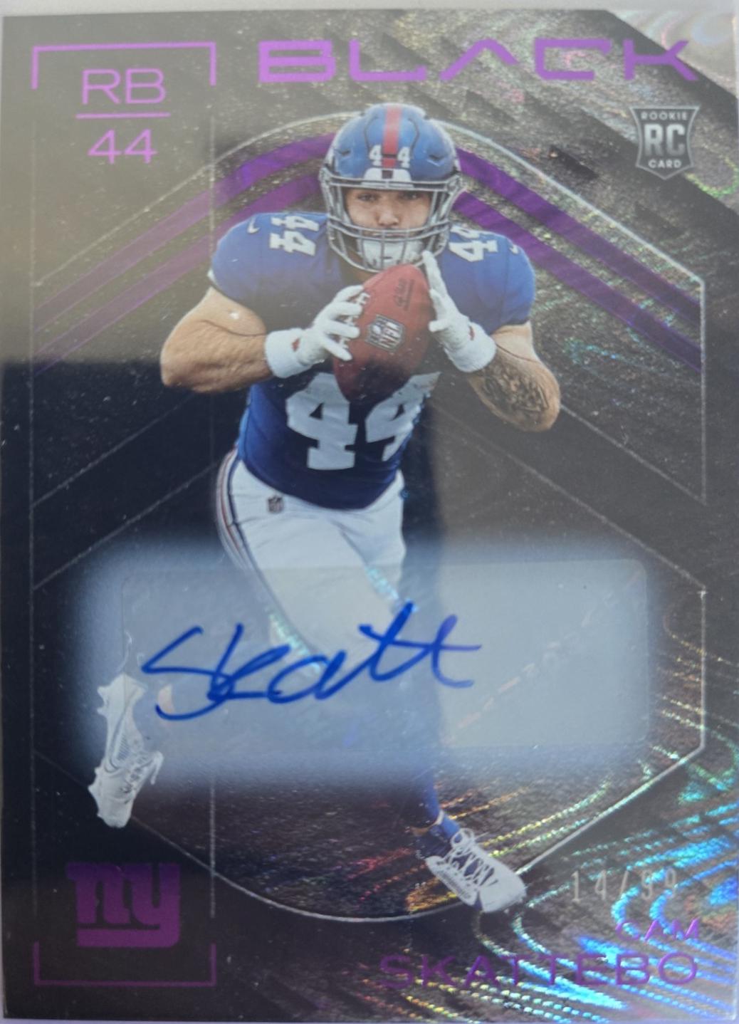 Cam Skattebo [Royal Rookie Autograph] #188