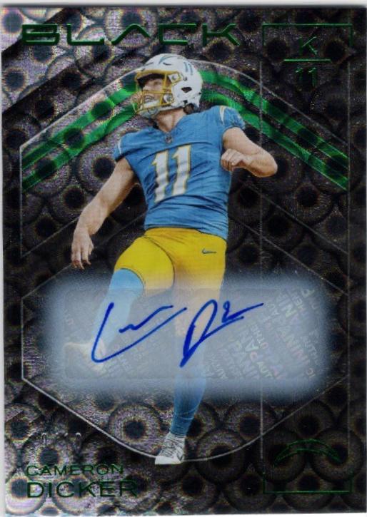 Cameron Dicker [Emerald Autograph] #19