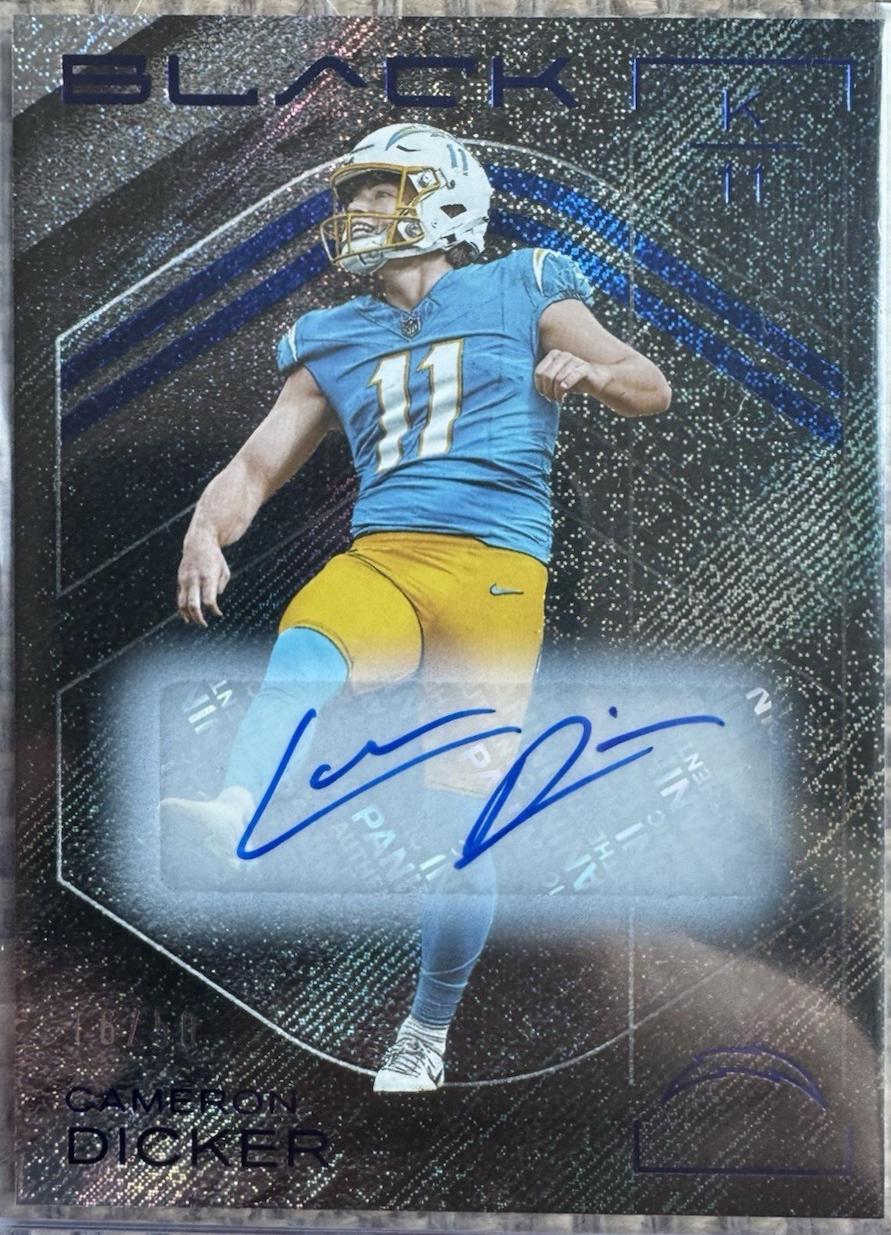 Cameron Dicker [Sapphire Autograph] #19