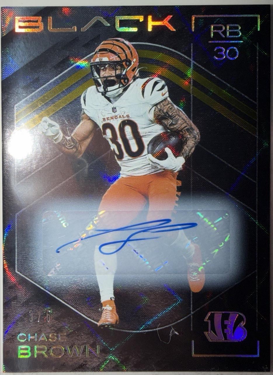 Chase Brown [Gold Autograph] #37