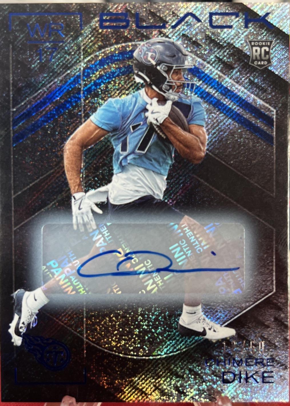 Chimere Dike [Sapphire Rookie Autograph] #191