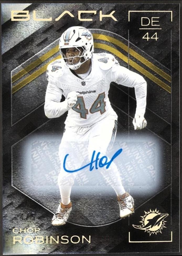Chop Robinson [Gold Autograph] #36