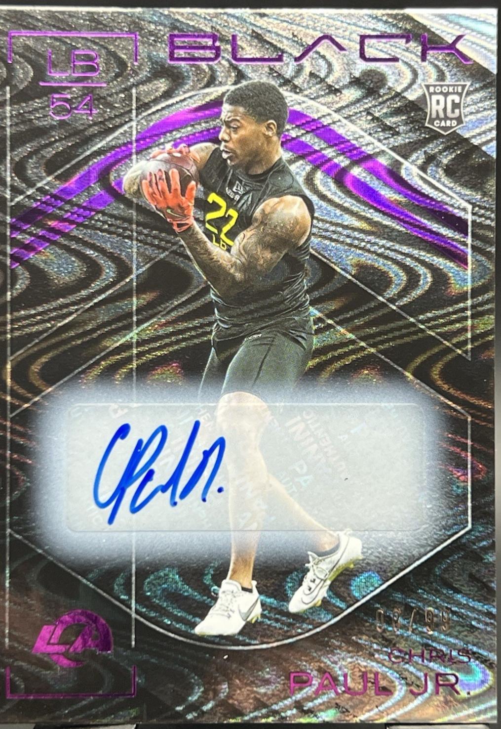 Chris Paul Jr. [Royal Rookie Autograph] #118