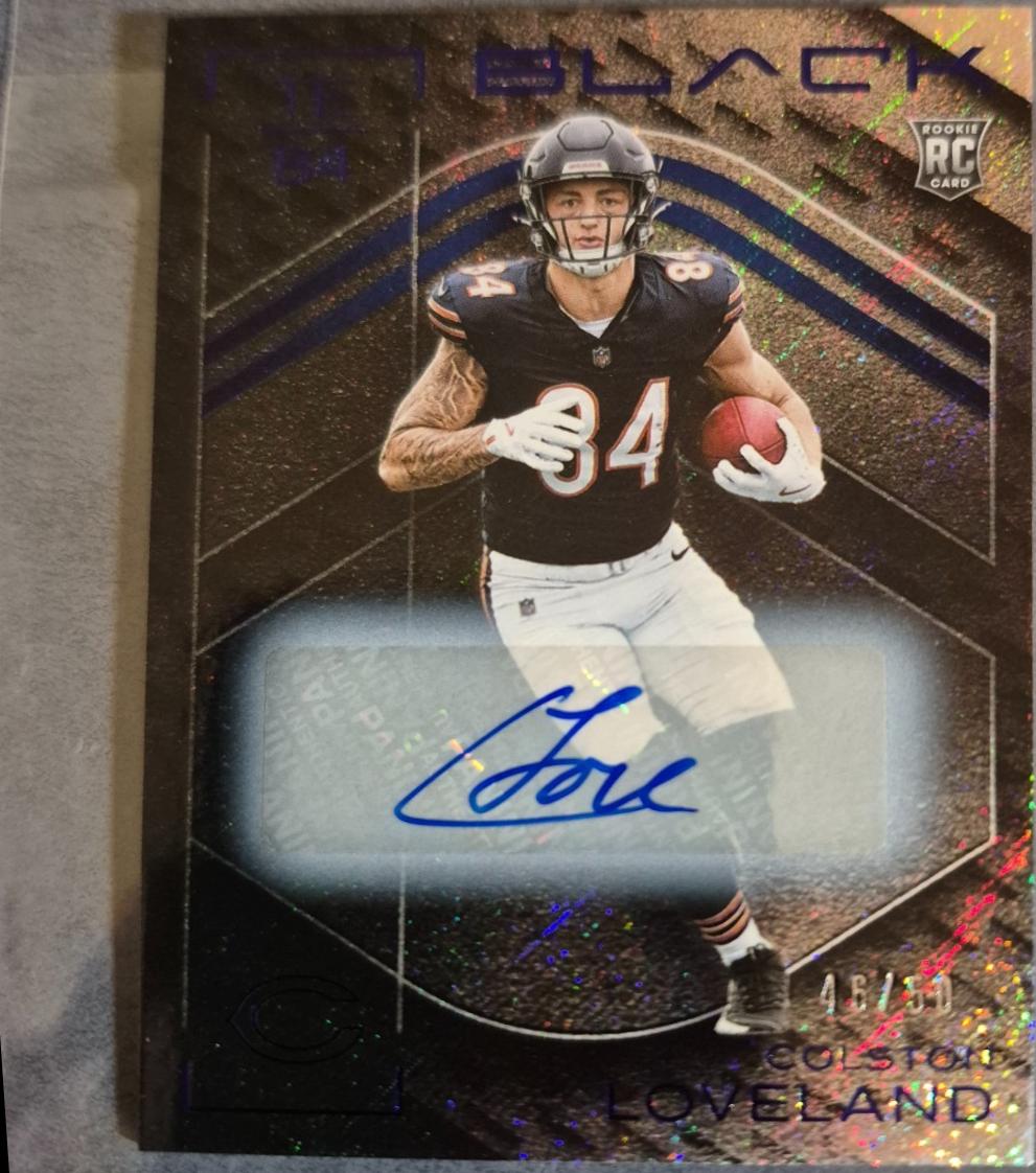 Colston Loveland [Sapphire Rookie Autograph] #116
