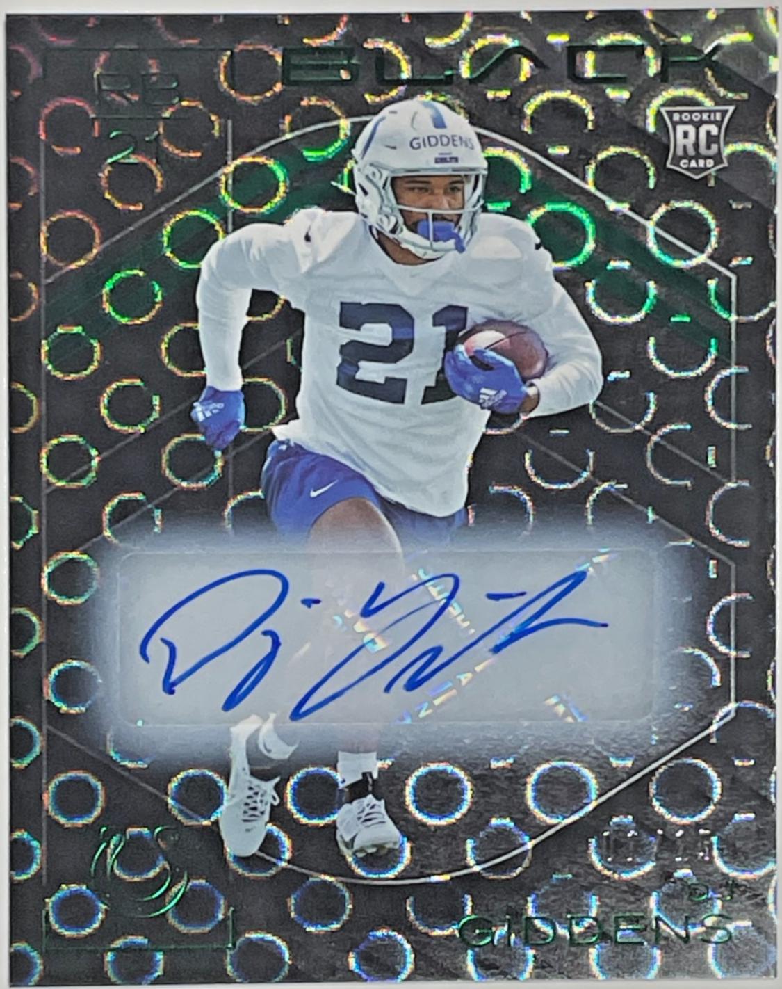 DJ Giddens [Emerald Rookie Autograph] #179