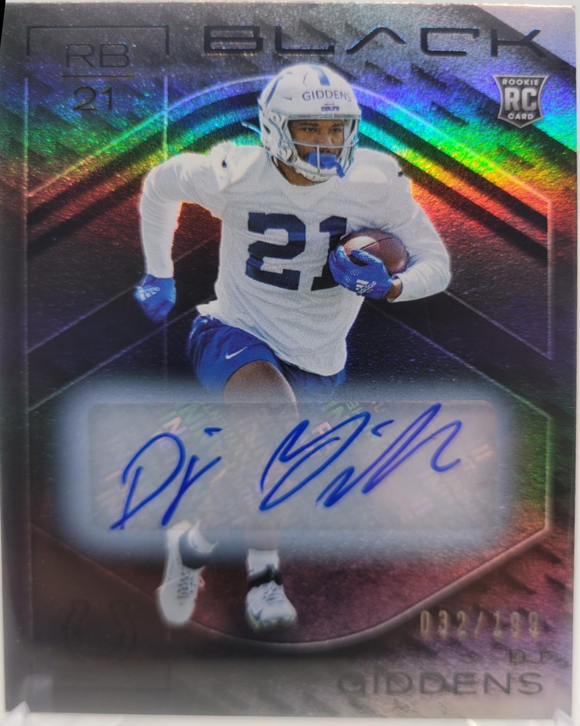 DJ Giddens [Rookie Autograph] #179