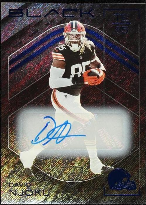 David Njoku [Sapphire Autograph] #39