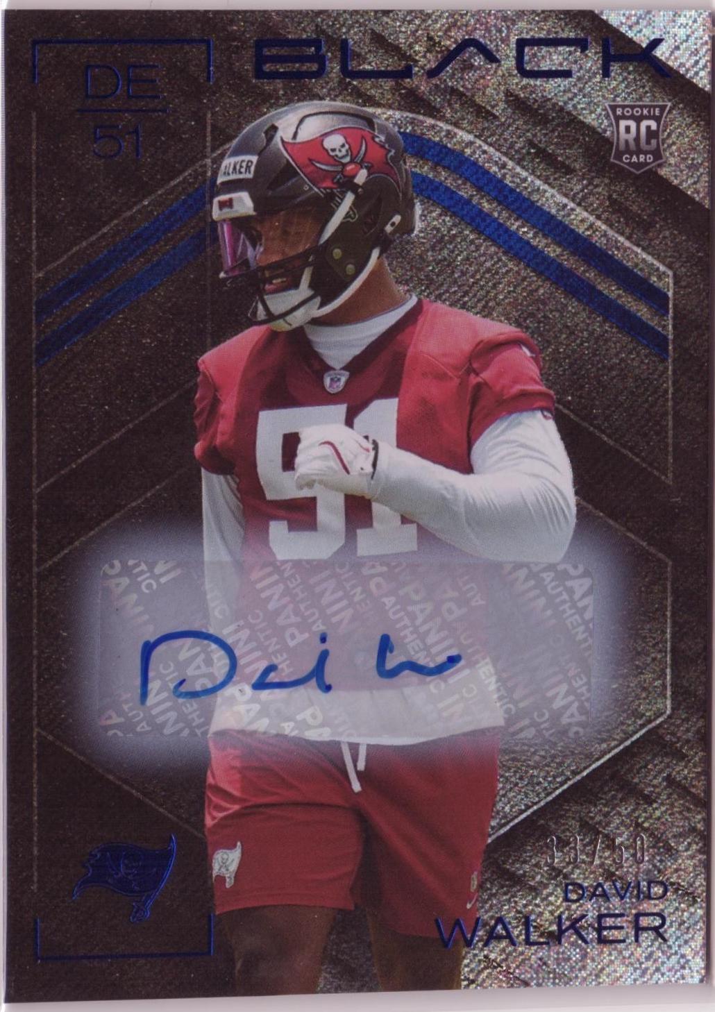 David Walker [Sapphire Rookie Autograph] #189