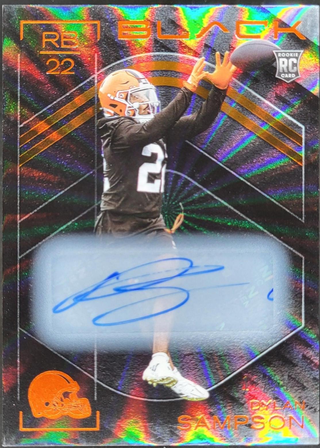Dylan Sampson [Citrine Rookie Autograph] #136