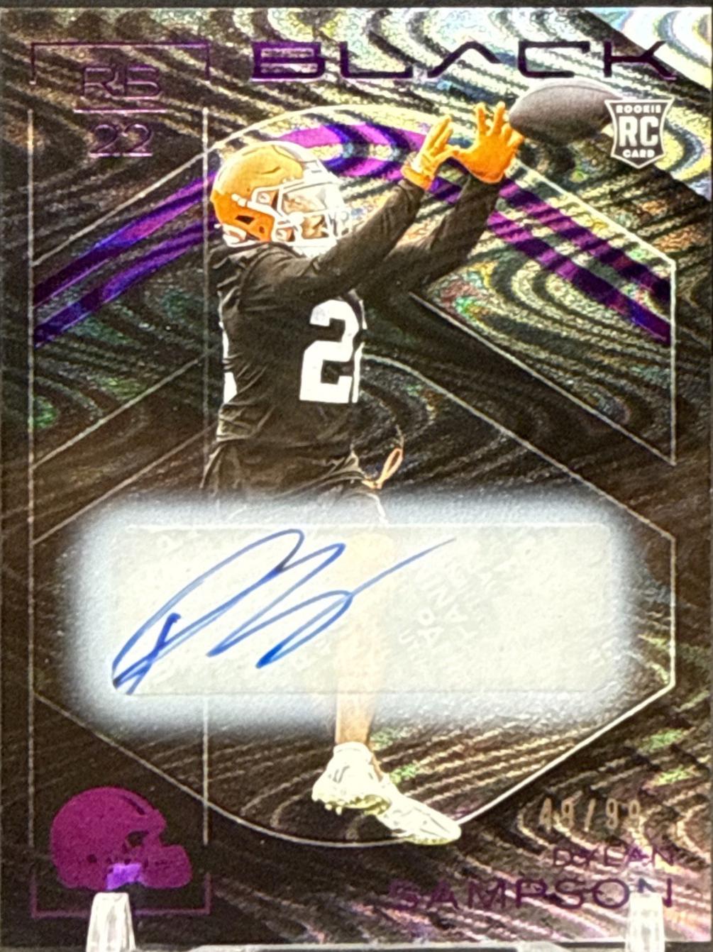 Dylan Sampson [Royal Rookie Autograph] #136