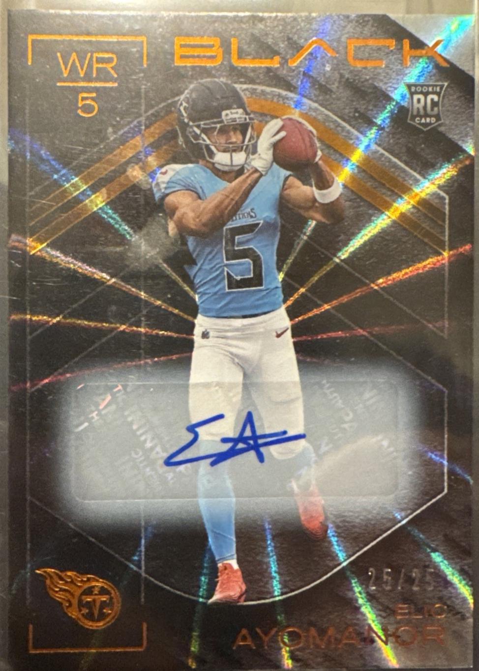 Elic Ayomanor [Citrine Rookie Autograph] #164