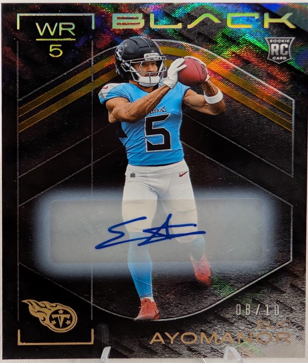 Elic Ayomanor [Gold Rookie Autograph] #164