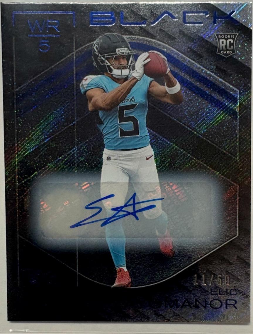 Elic Ayomanor [Sapphire Rookie Autograph] #164
