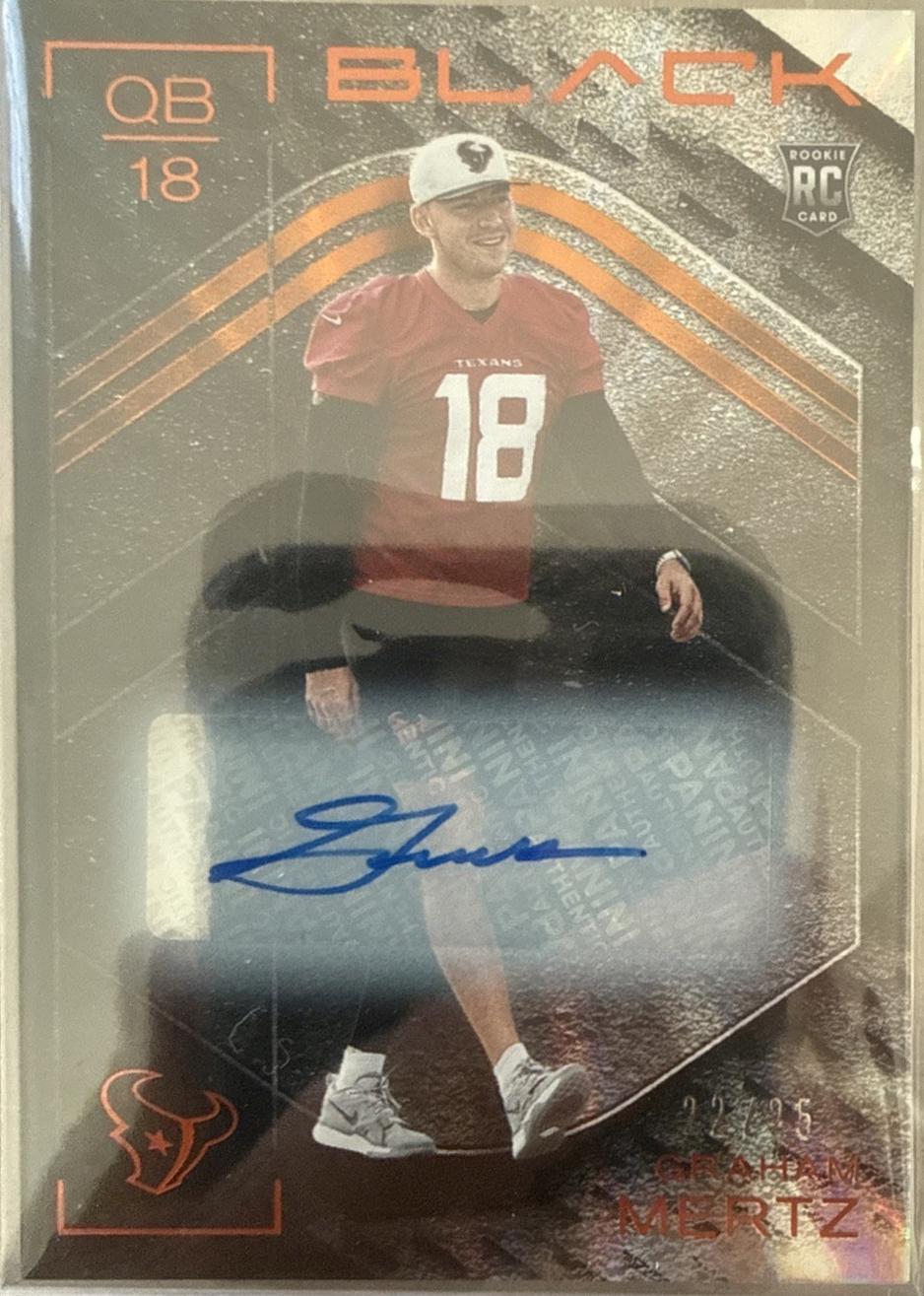 Graham Mertz [Citrine Rookie Autograph] #153
