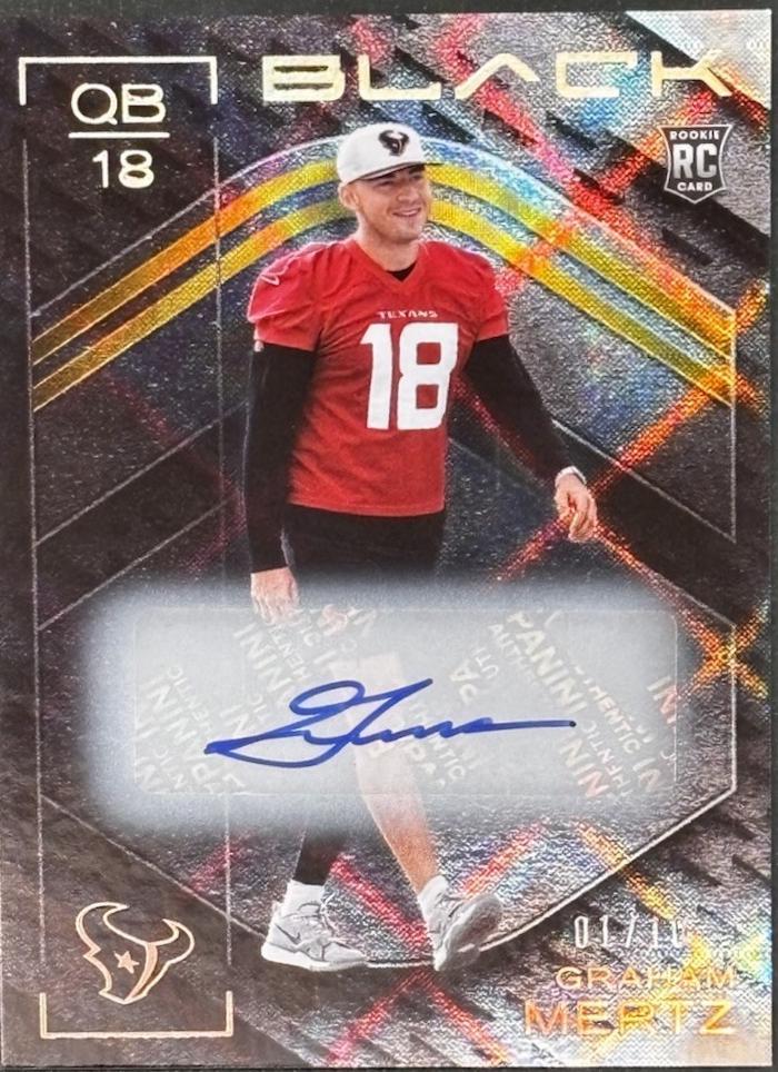 Graham Mertz [Gold Rookie Autograph] #153