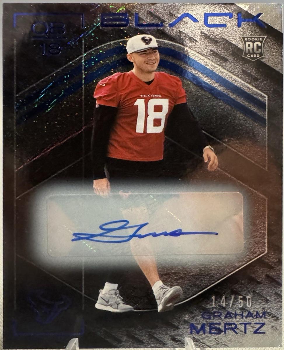 Graham Mertz [Sapphire Rookie Autograph] #153