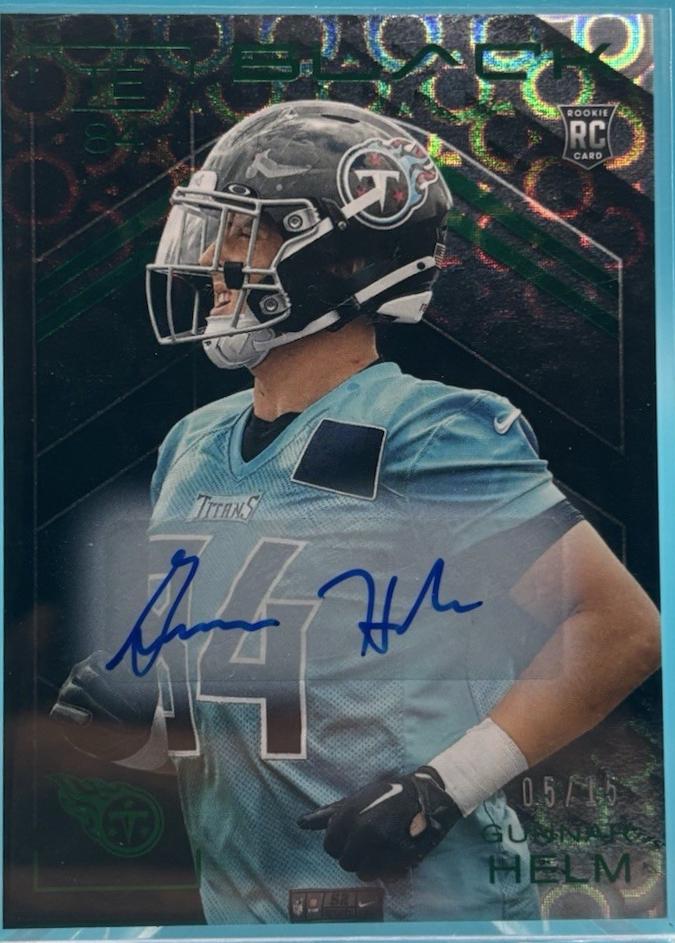 Gunnar Helm [Emerald Rookie Autograph] #198