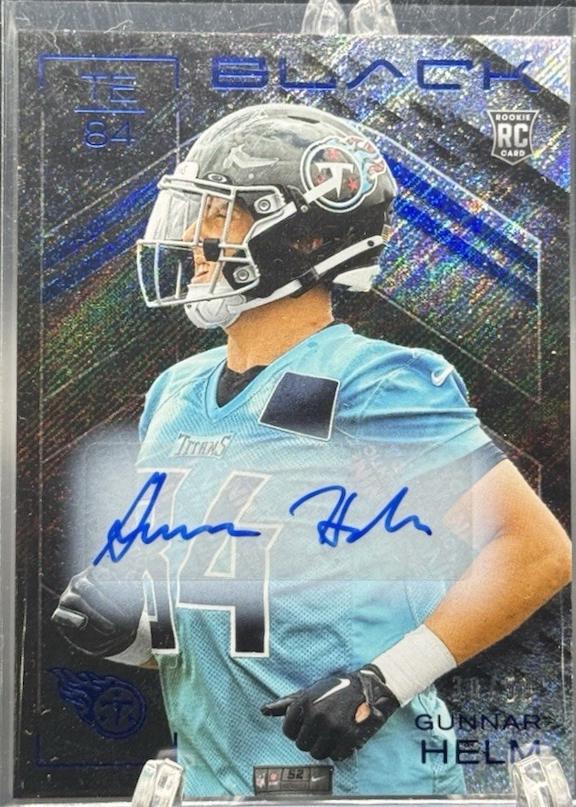 Gunnar Helm [Sapphire Rookie Autograph] #198