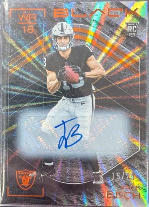 Jack Bech [Citrine Rookie Autograph] #114