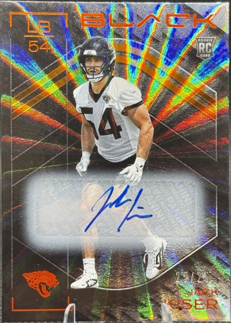 Jack Kiser [Citrine Rookie Autograph] #187