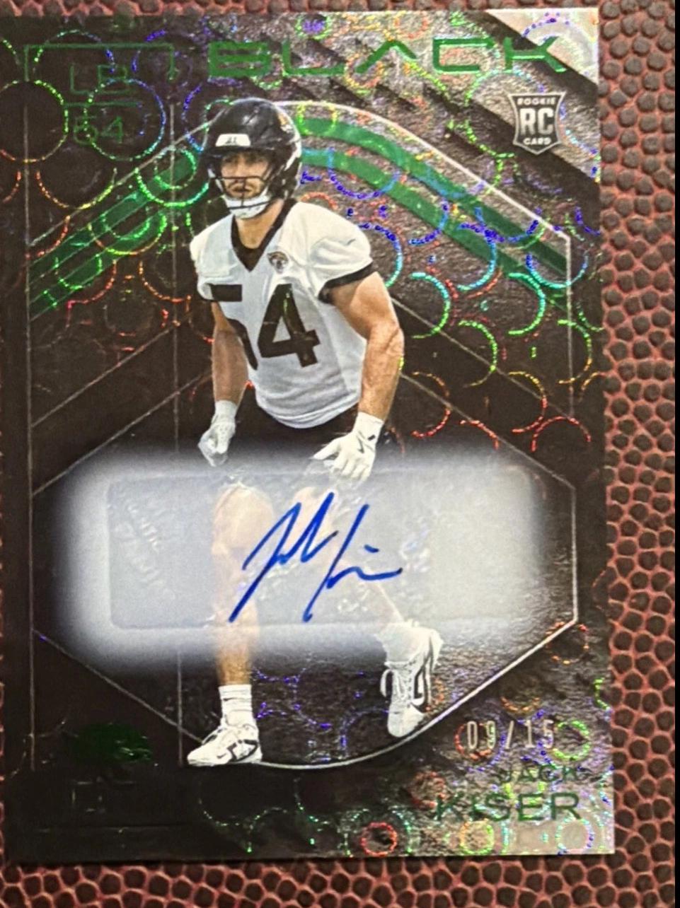 Jack Kiser [Emerald Rookie Autograph] #187