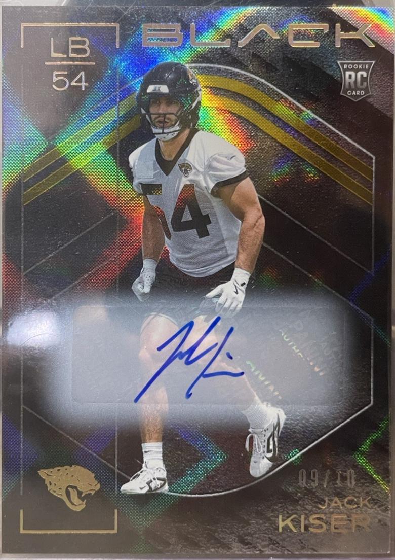 Jack Kiser [Gold Rookie Autograph] #187