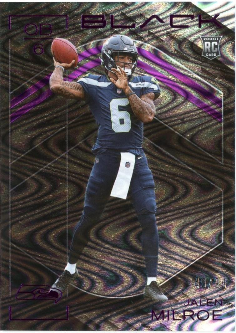 Jalen Milroe [Royal Rookie Autograph] #123