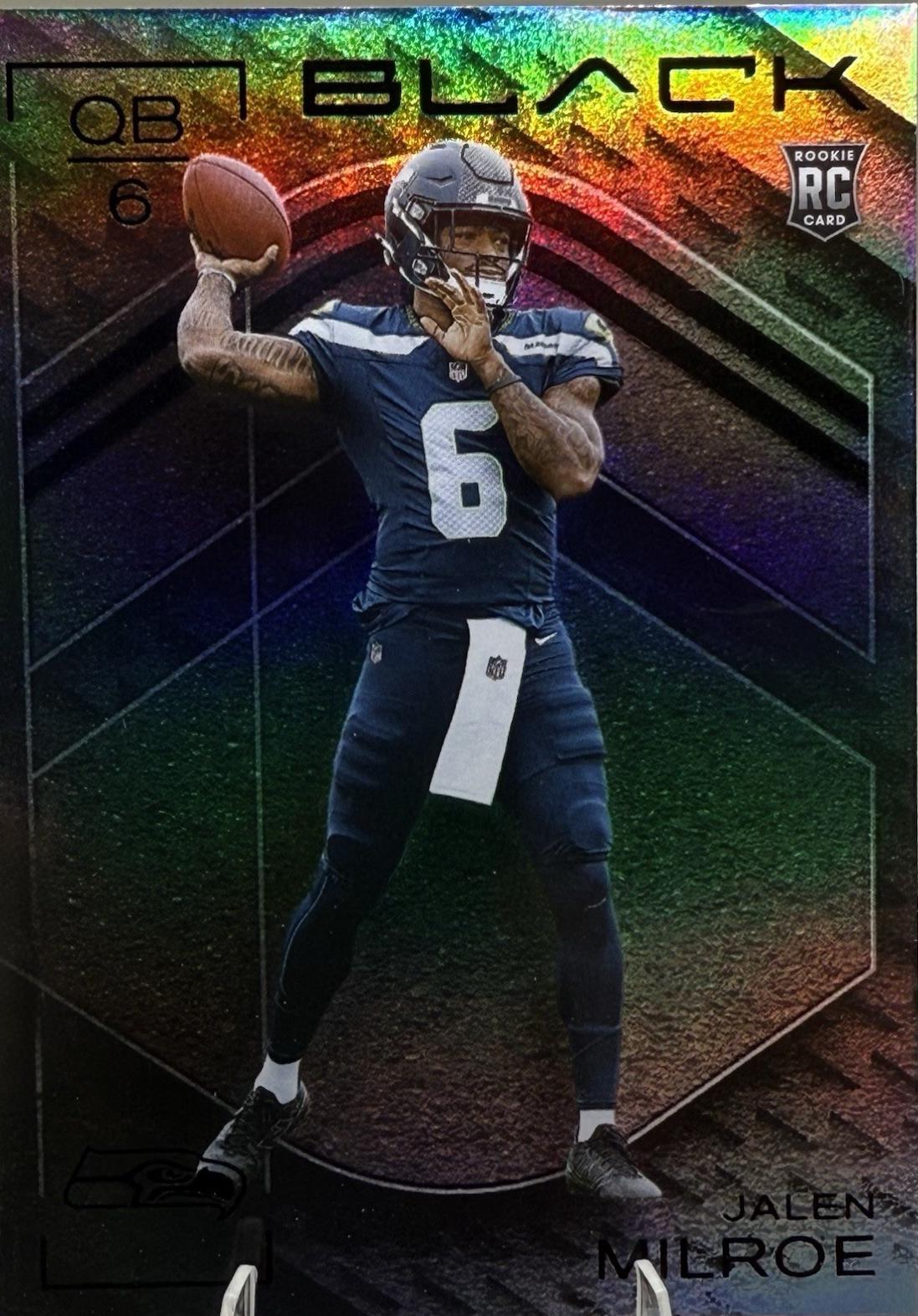 Jalen Milroe [Sapphire Rookie Autograph] #123