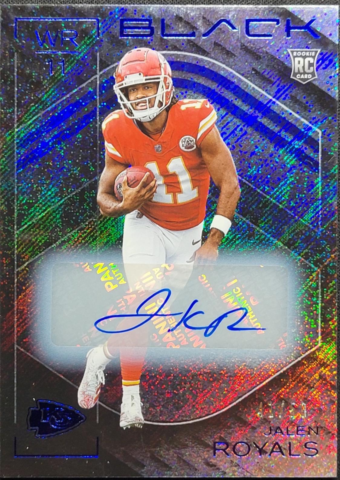 Jalen Royals [Sapphire Rookie Autograph] #112