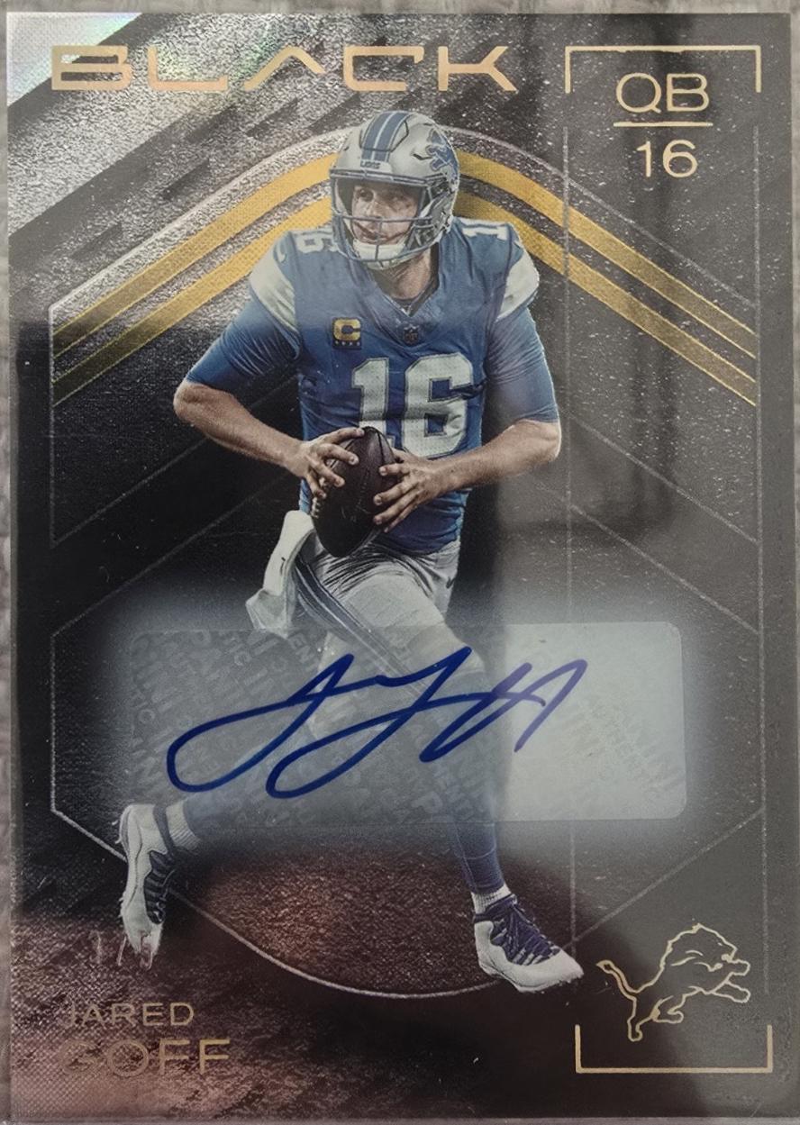 Jared Goff [Gold Autograph] #58
