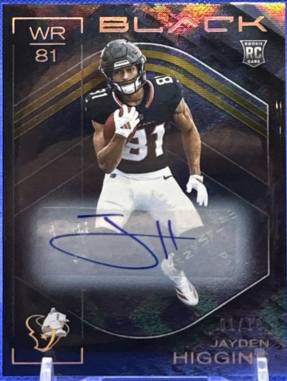 Jayden Higgins [Gold Rookie Autograph] #105