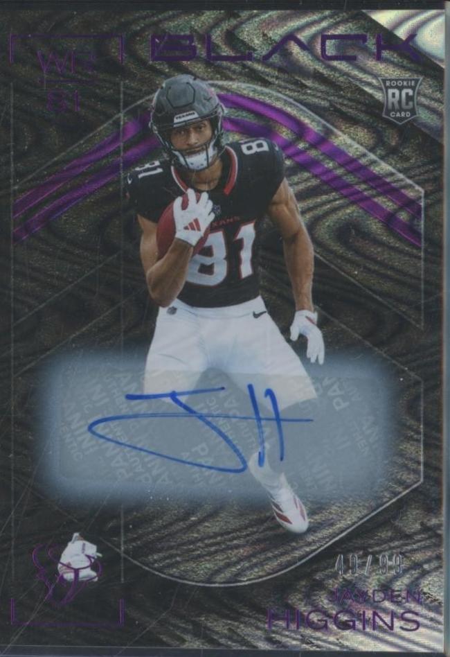 Jayden Higgins [Royal Rookie Autograph] #105