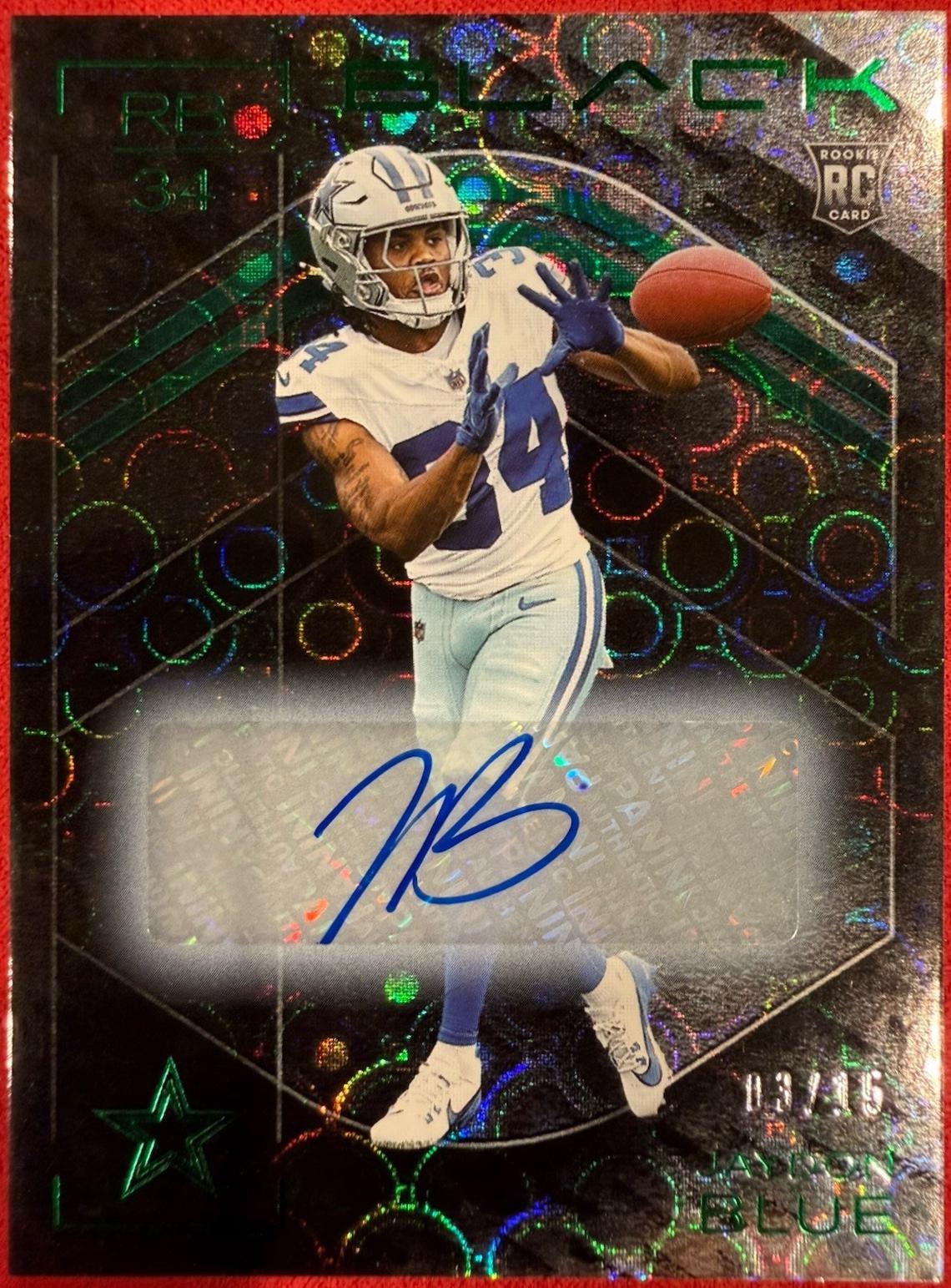 Jaydon Blue [Emerald Rookie Autograph] #107