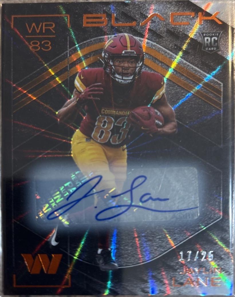 Jaylin Lane [Citrine Rookie Autograph] #181