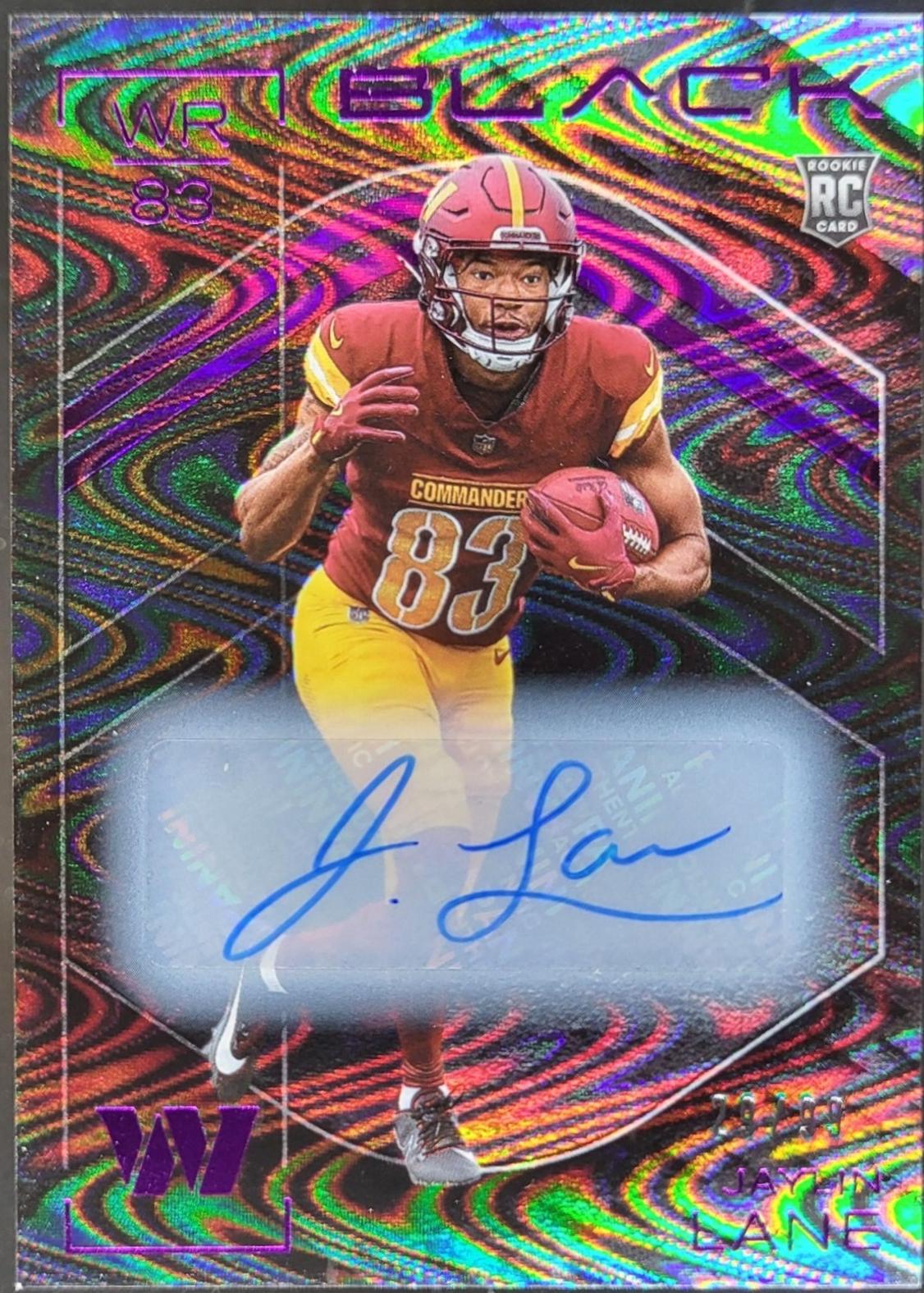 Jaylin Lane [Royal Rookie Autograph] #181