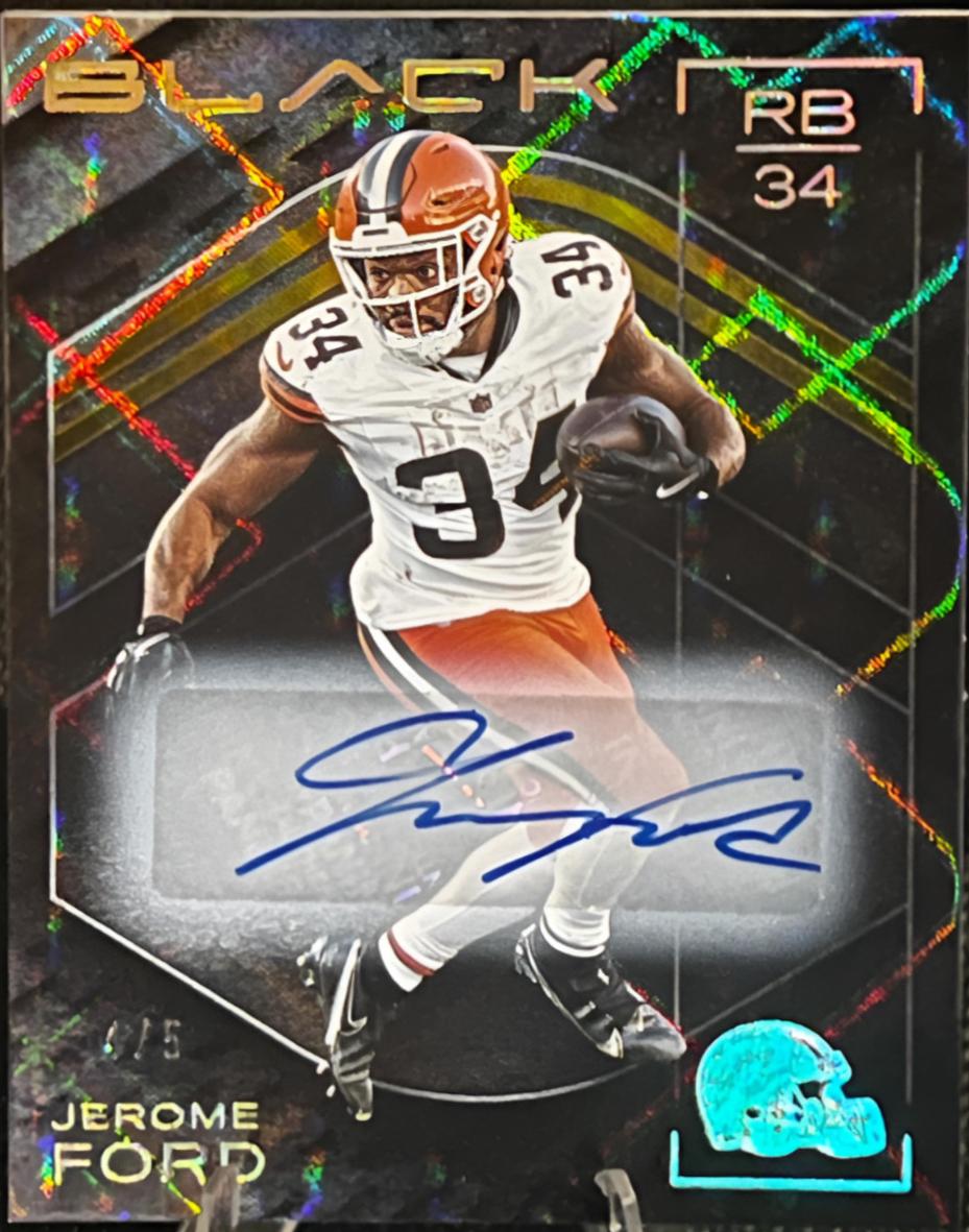 Jerome Ford [Gold Autograph] #100