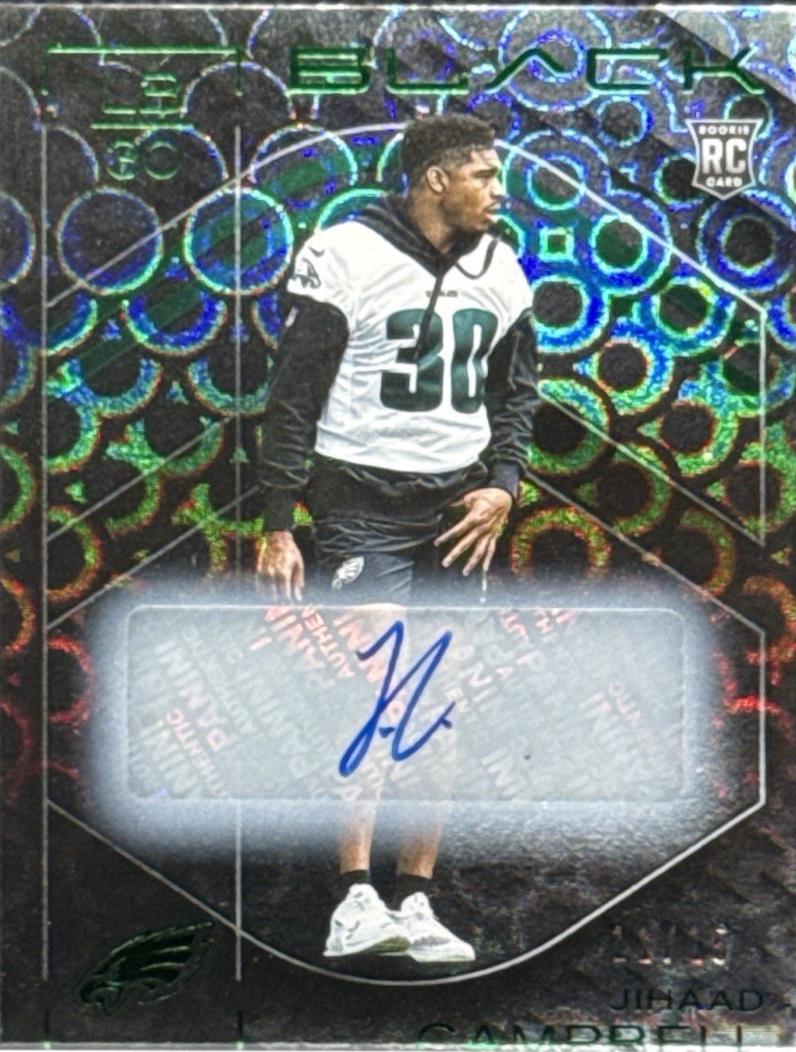 Jihaad Campbell [Emerald Rookie Autograph] #124