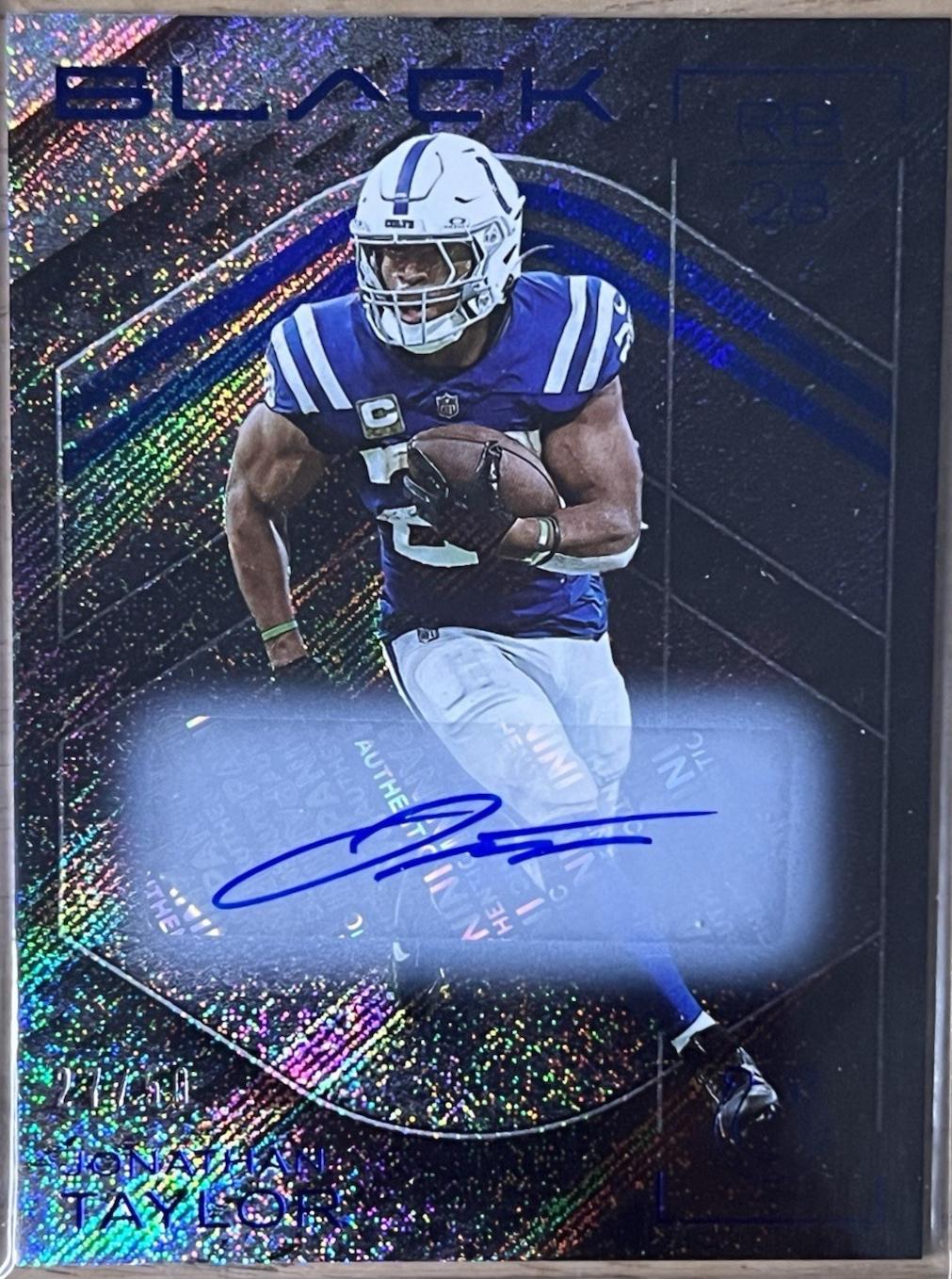 Jonathan Taylor [Sapphire Autograph] #69