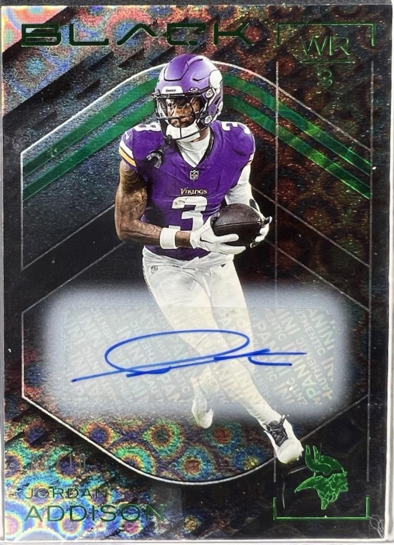 Jordan Addison [Emerald Autograph] #59