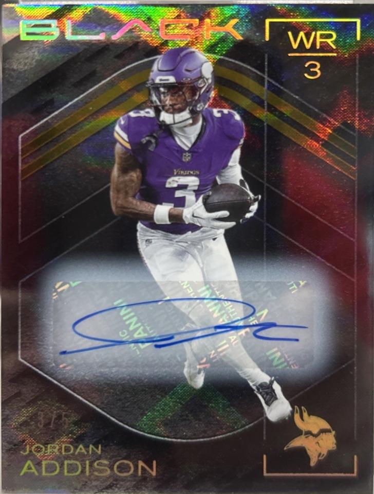 Jordan Addison [Gold Autograph] #59