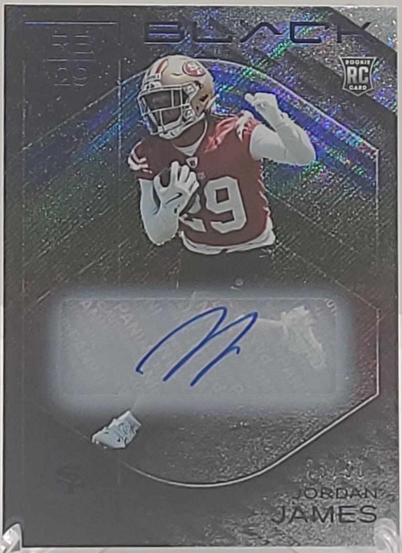 Jordan James [Sapphire Rookie Autograph] #119