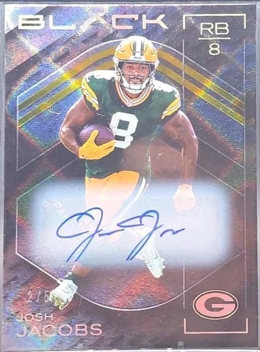 Josh Jacobs [Gold Autograph] #56