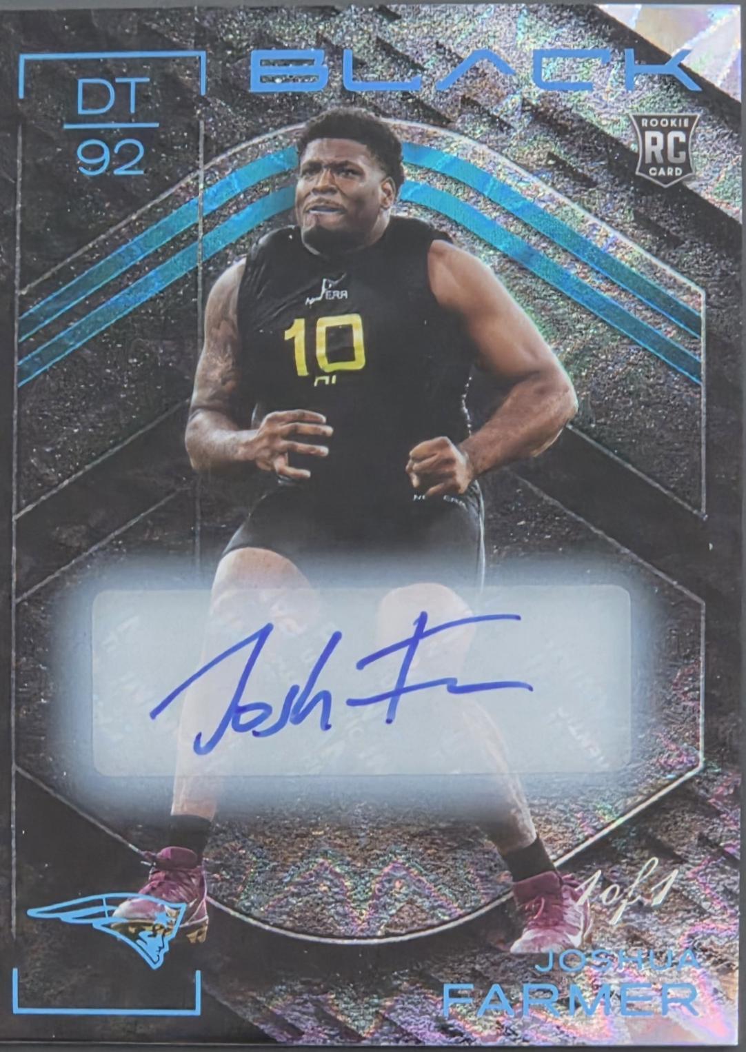 Joshua Farmer [Platinum Rookie Autograph] #154