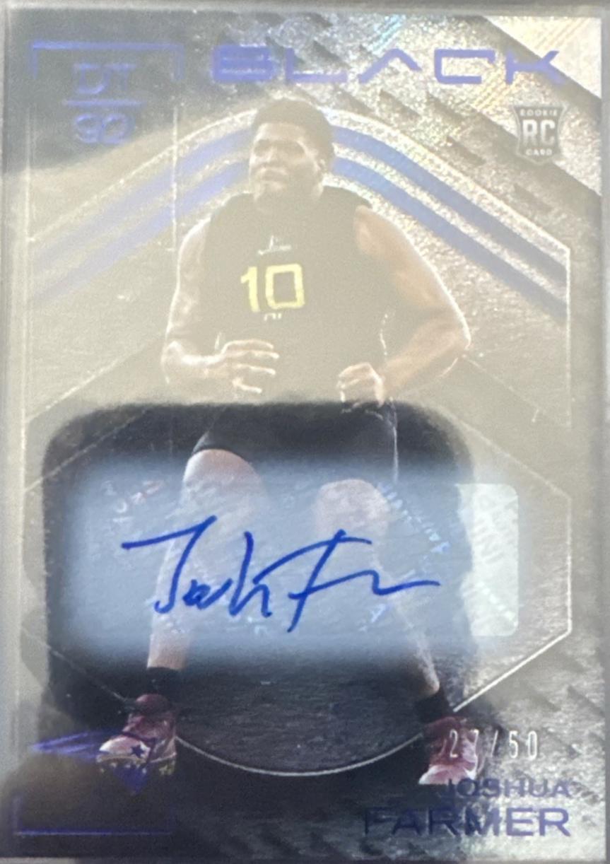 Joshua Farmer [Sapphire Rookie Autograph] #154