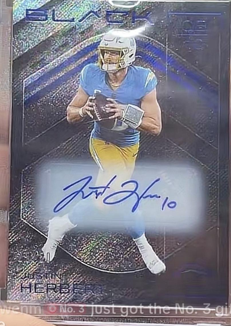 Justin Herbert [Sapphire Autograph] #57