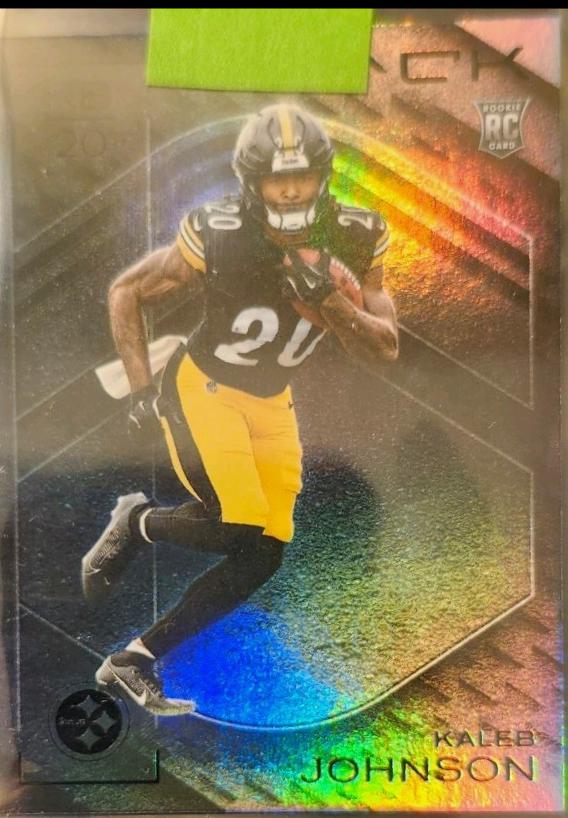 Kaleb Johnson [Sapphire Rookie Autograph] #111